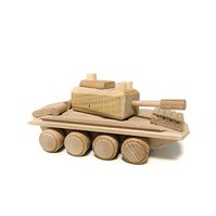 Drevená hračka - tank